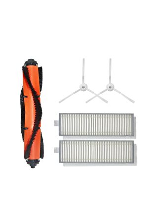 Xiaomi Vacuum Mop 2in1 Essential (MJSTG1) Robot Süpürge Uyumlu 5'li Yedek Parça Seti